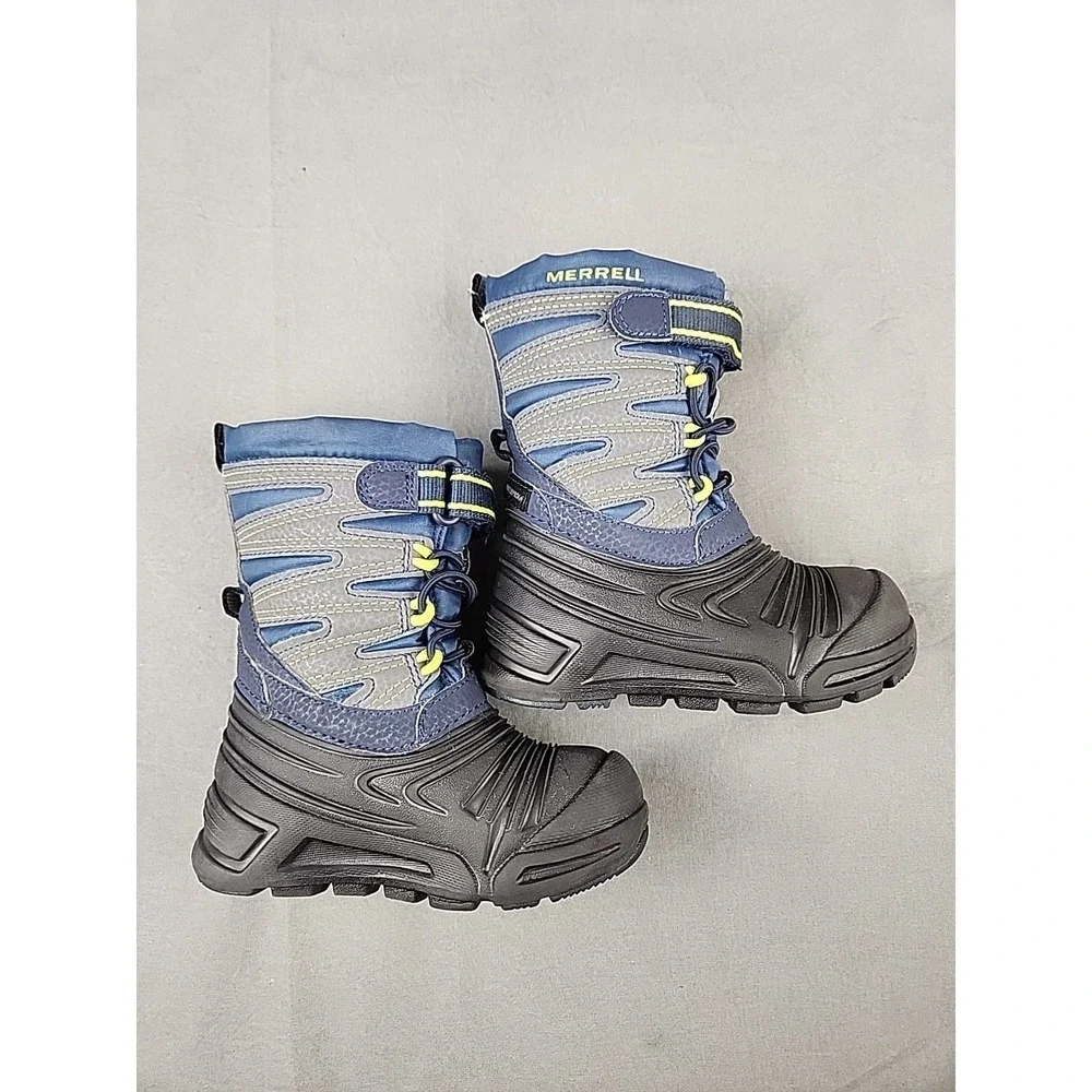 Toddler Merrell Snow Quest Lite 3.0‎ Boots Kids Size 6 Waterproof Insulated